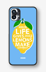 Nothing Phone (1) Hard Case – Lemon Quote - View 1