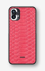 Nothing Phone (1) Hard Case – Pink Snake - View 1