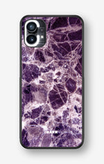 Nothing Phone (1) Hard Case – Purple Marble - View 1