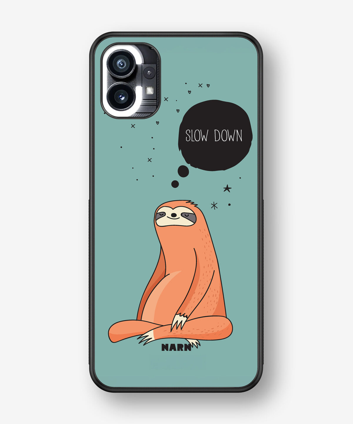 Nothing Phone (1) Hard Case – Slow Down Sloth - View 1