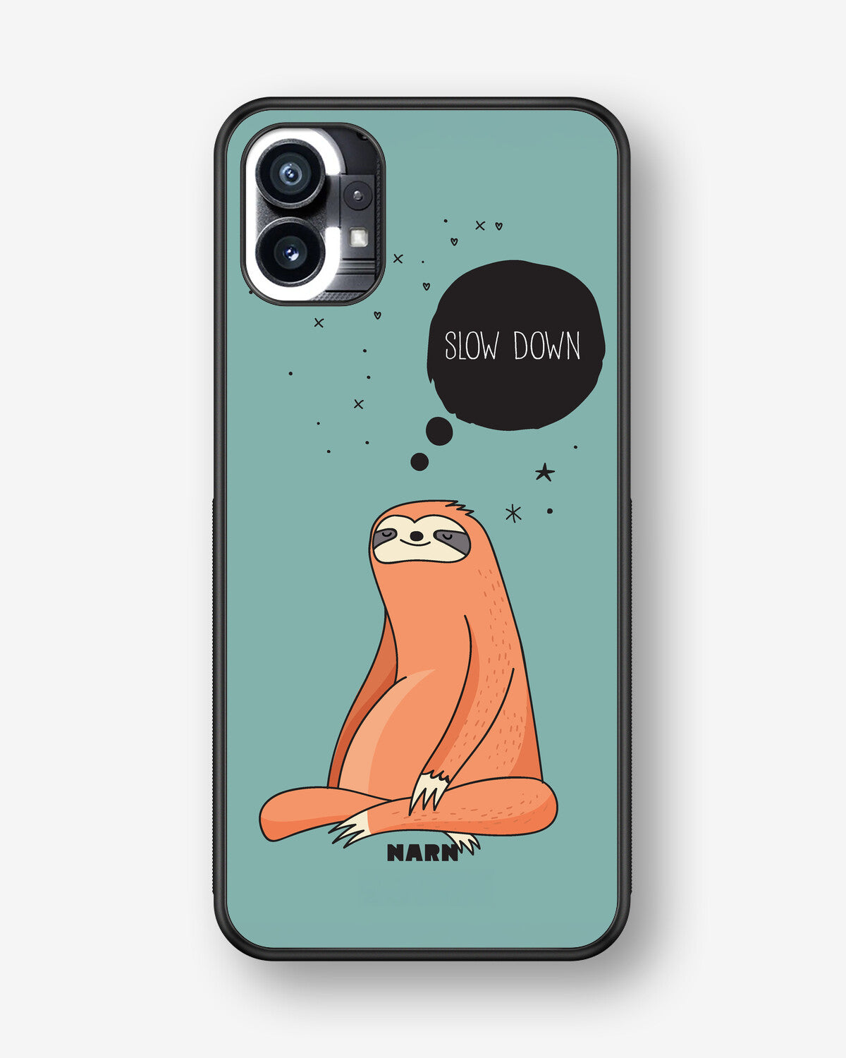 Nothing Phone (1) Hard Case – Slow Down Sloth - View 1