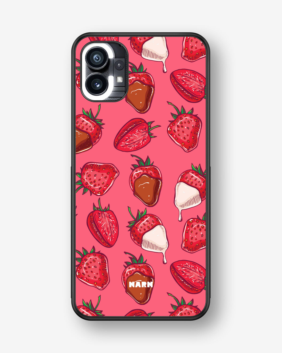 Nothing Phone (1) Hard Case – Strawberry Chocolate - View 1
