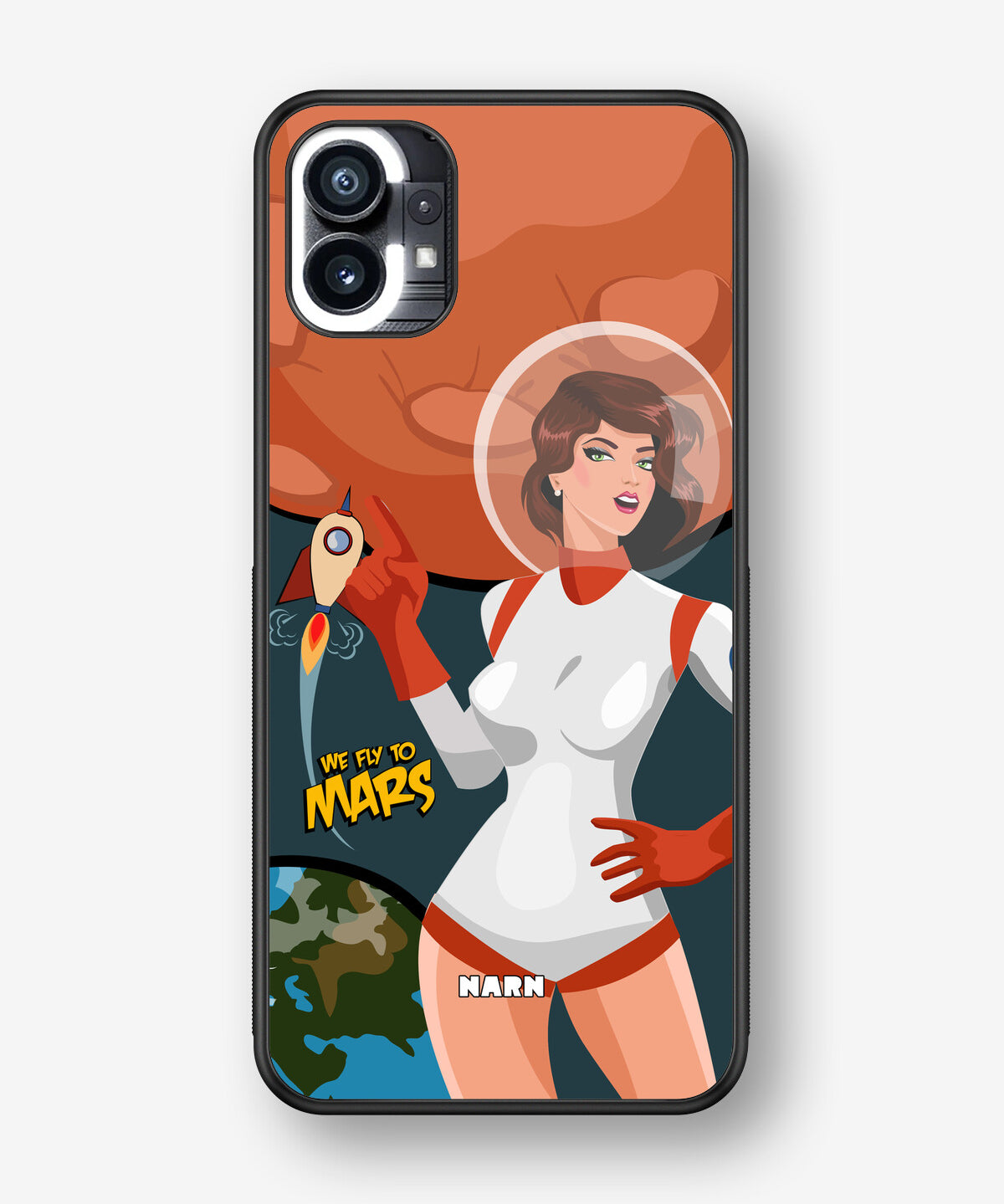 Nothing Phone (1) Hard Case – We Fly To Mars - View 1