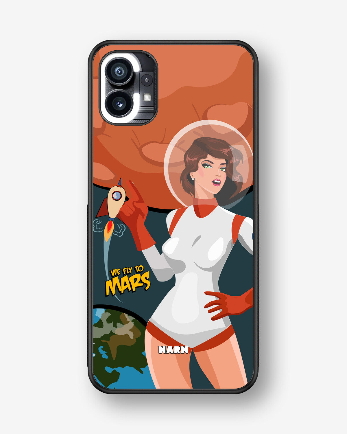 Nothing Phone (1) Hard Case – We Fly To Mars - View 1