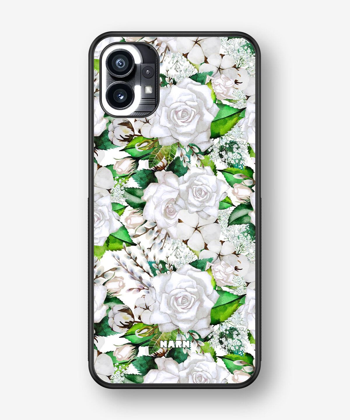 Nothing Phone (1) Hard Case – White Bloom - View 1