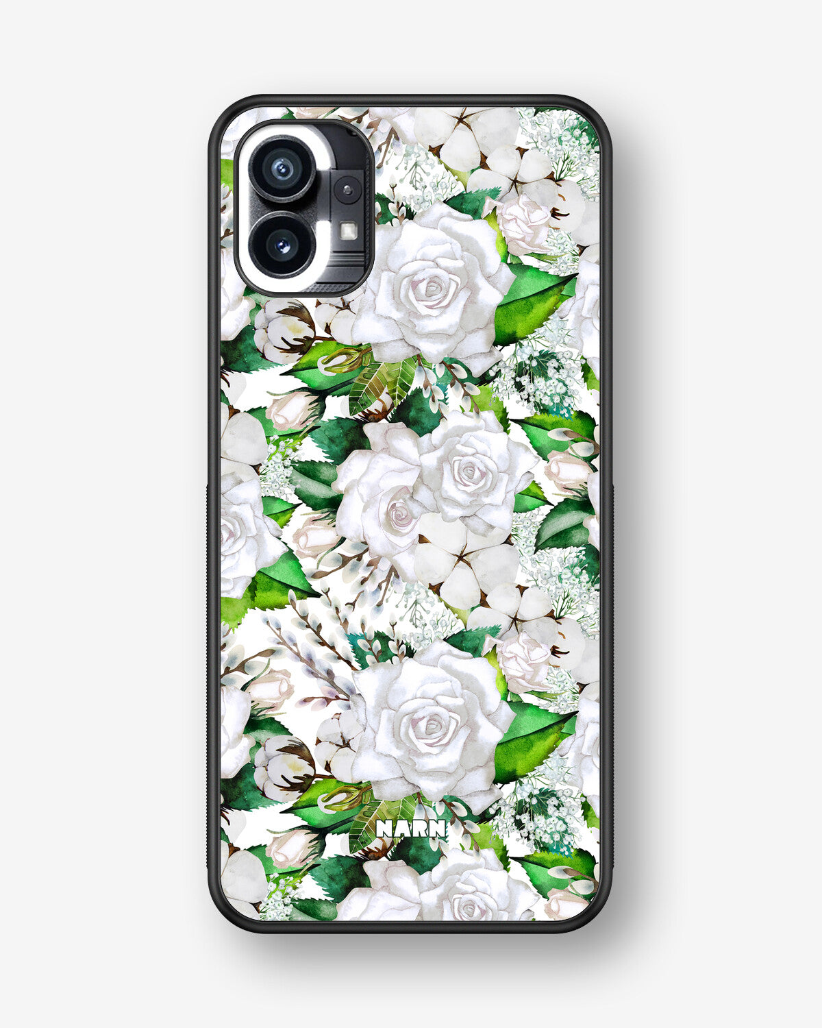Nothing Phone (1) Hard Case – White Bloom - View 1