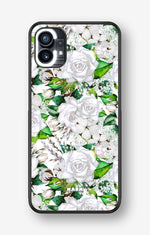 Nothing Phone (1) Hard Case – White Bloom - View 1
