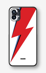 Nothing Phone (1) Hard Case – White Bowie  - View 1