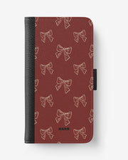 OnePlus 8 Wallet Case - Cherry Bows - View 1