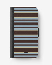 OnePlus 8 Wallet Case - Latte Lines - View 1
