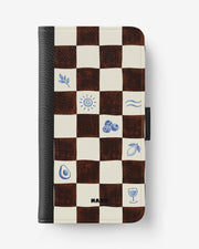 OnePlus 8T Wallet Case - Dolce Grid - View 1