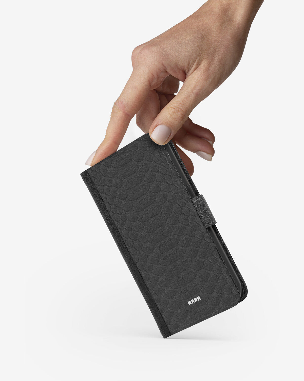 OnePlus 9 Wallet Case - Black Snake - View 2