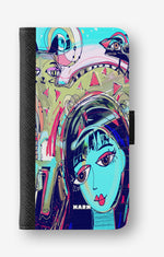 OnePlus Nord 5 Wallet Case - Abstract Cat - View 1