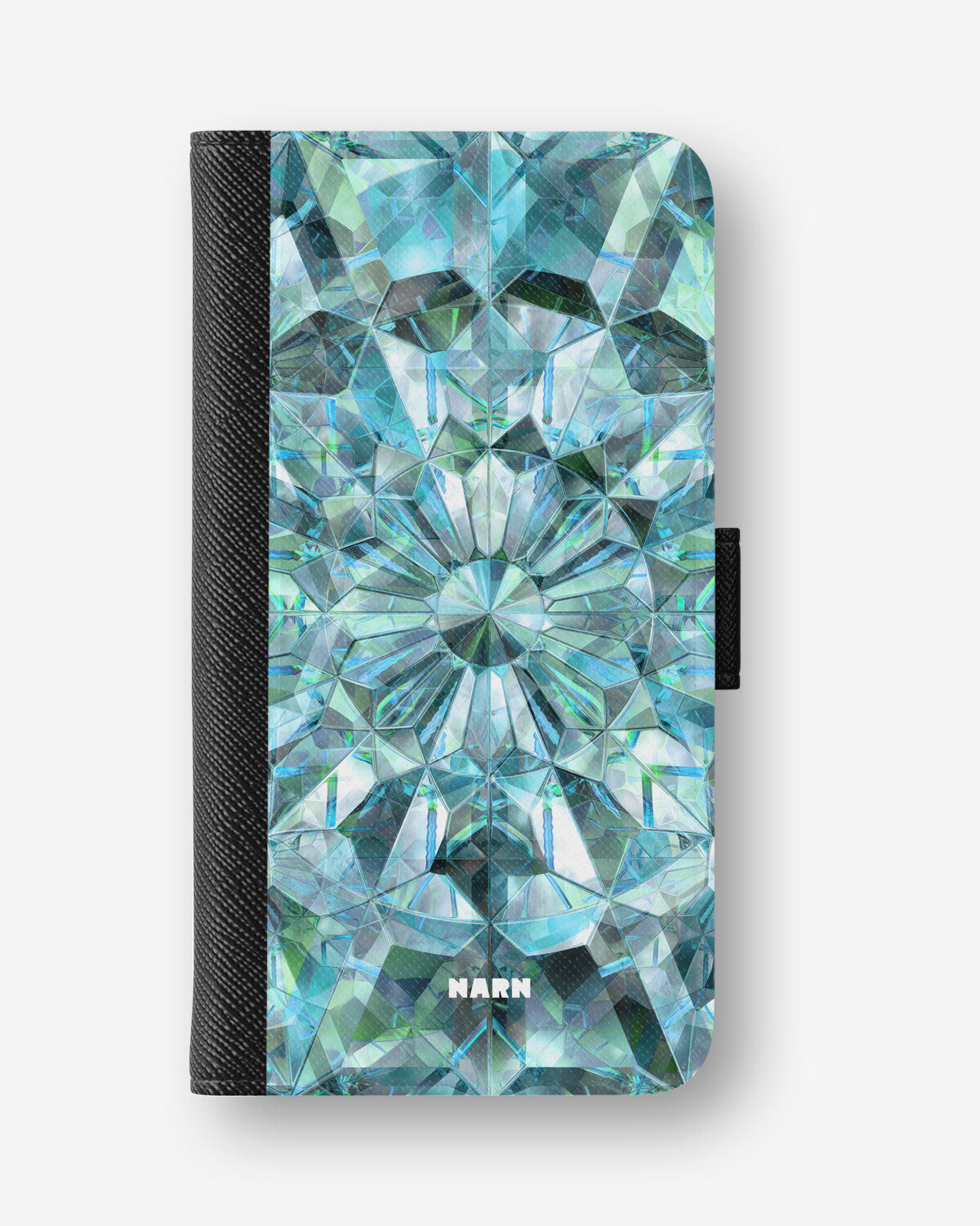 OnePlus Nord 5 Wallet Case - Green Crystals - View 1