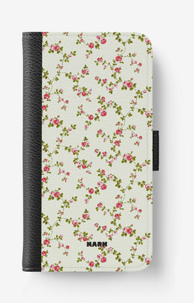 Samsung Galaxy A10 Wallet Case - Vintage Rose - View 1