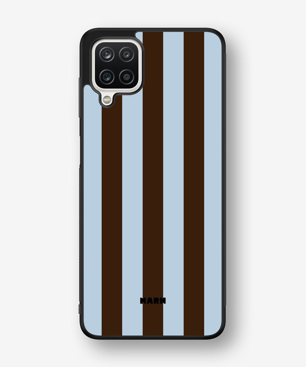 Samsung Galaxy A12 Hard Case – Bistro Stripes - View 1