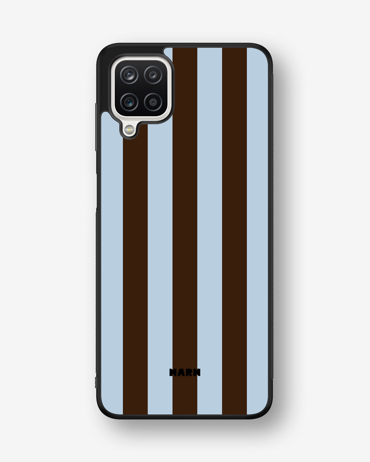 Samsung Galaxy A12 Hard Case – Bistro Stripes - View 1