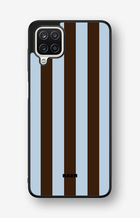 Samsung Galaxy A12 Hard Case – Bistro Stripes - View 1