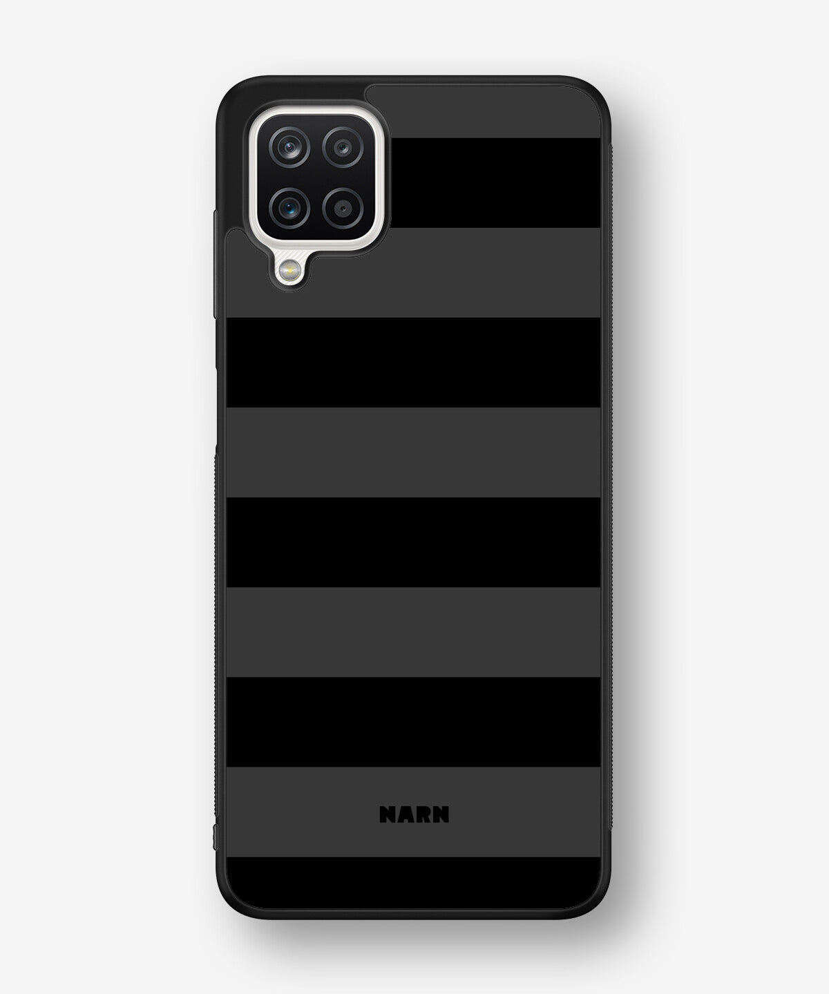 Samsung Galaxy A12 Hard Case – Blackout - View 1