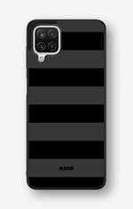 Samsung Galaxy A12 Hard Case – Blackout - View 1