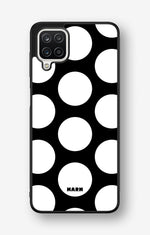Samsung Galaxy A12 Hard Case – Bold Dots - View 1