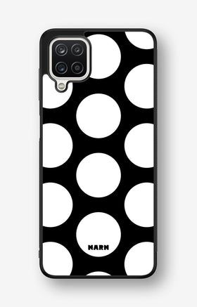 Samsung Galaxy A12 Hard Case – Bold Dots - View 1