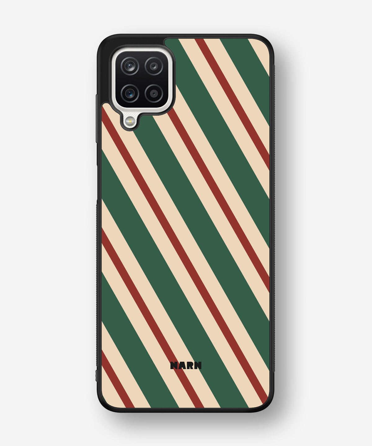 Samsung Galaxy A12 Hard Case – Candy Stripe - View 1