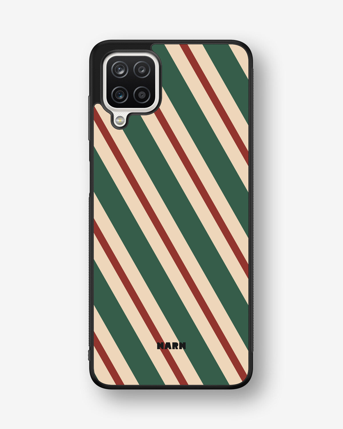 Samsung Galaxy A12 Hard Case – Candy Stripe - View 1