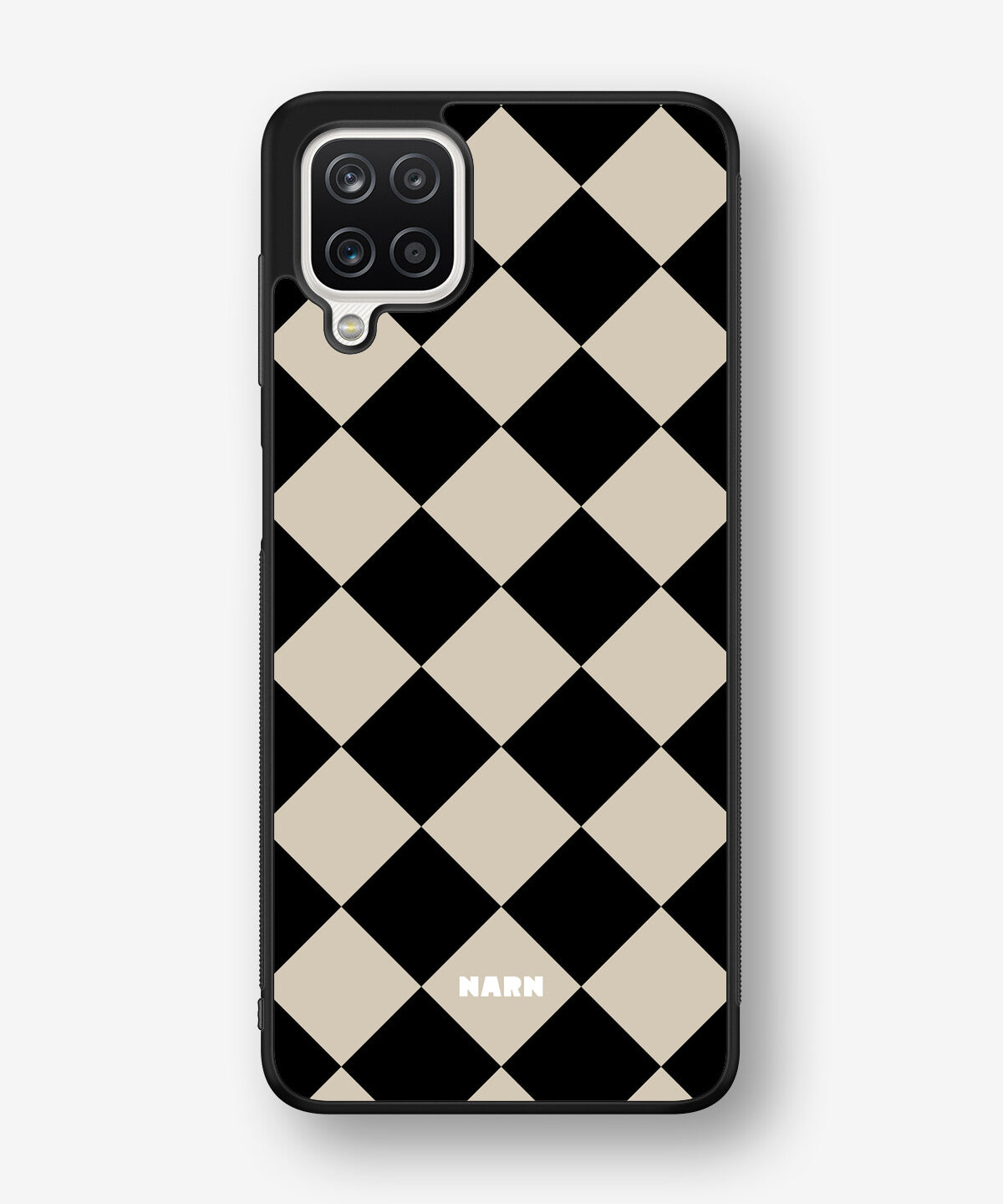 Samsung Galaxy A12 Hard Case – Checkmate - View 1