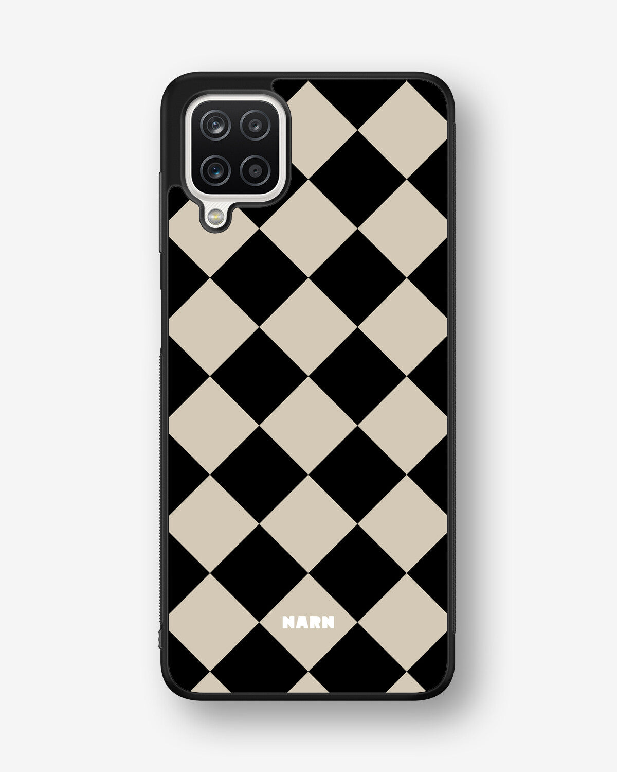 Samsung Galaxy A12 Hard Case – Checkmate - View 1