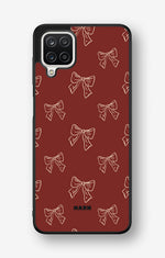 Samsung Galaxy A12 Hard Case – Cherry Bows - View 1
