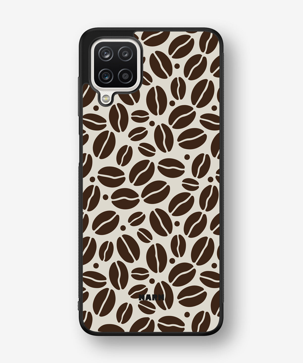 Samsung Galaxy A12 Hard Case – Coffee Beans - View 1