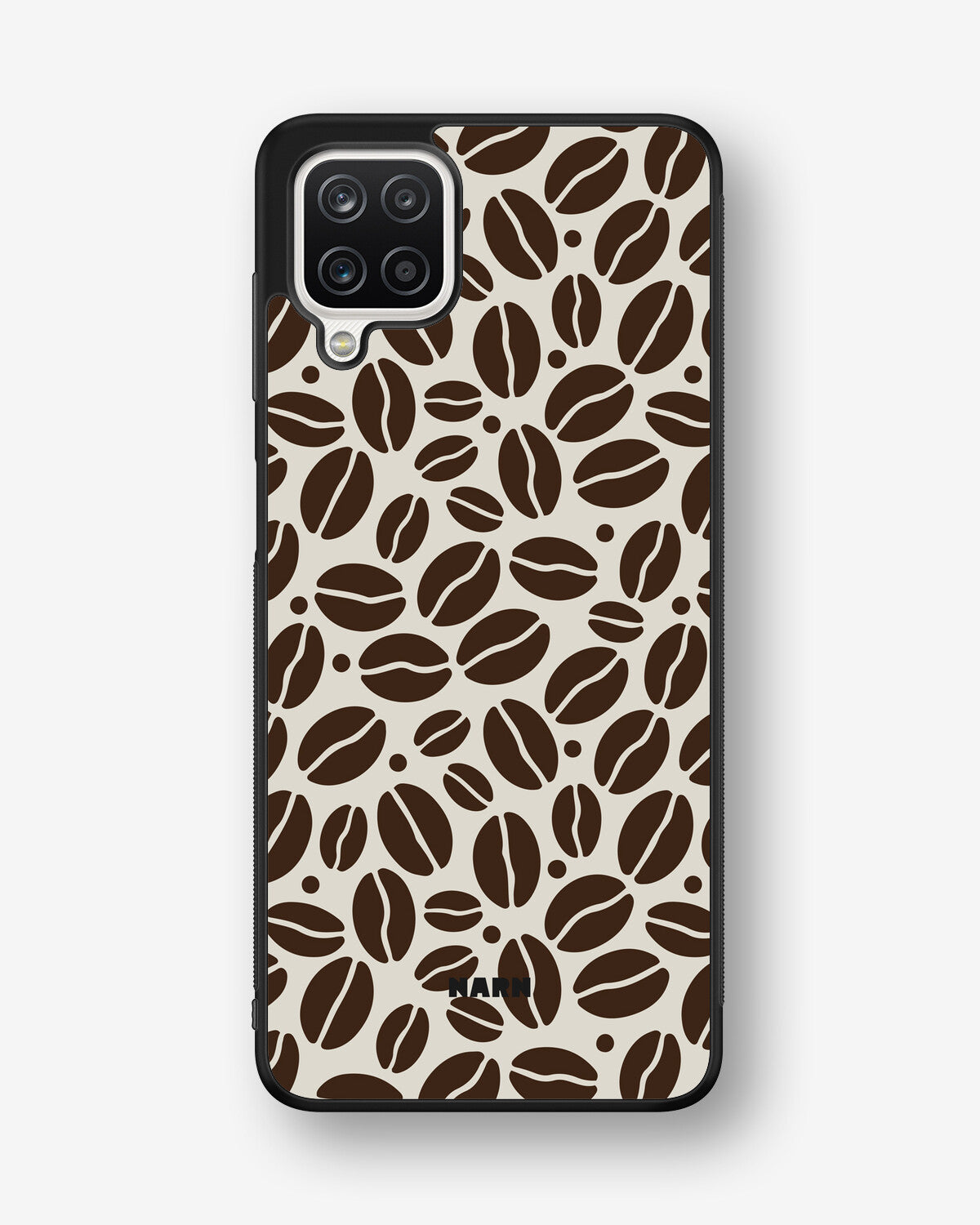 Samsung Galaxy A12 Hard Case – Coffee Beans - View 1
