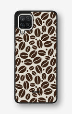 Samsung Galaxy A12 Hard Case – Coffee Beans - View 1