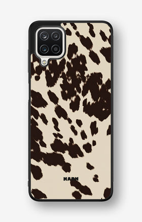 Samsung Galaxy A12 Hard Case – Cowhide - View 1