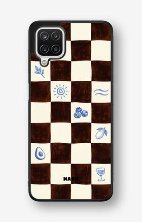 Samsung Galaxy A12 Hard Case – Dolce Grid - View 1