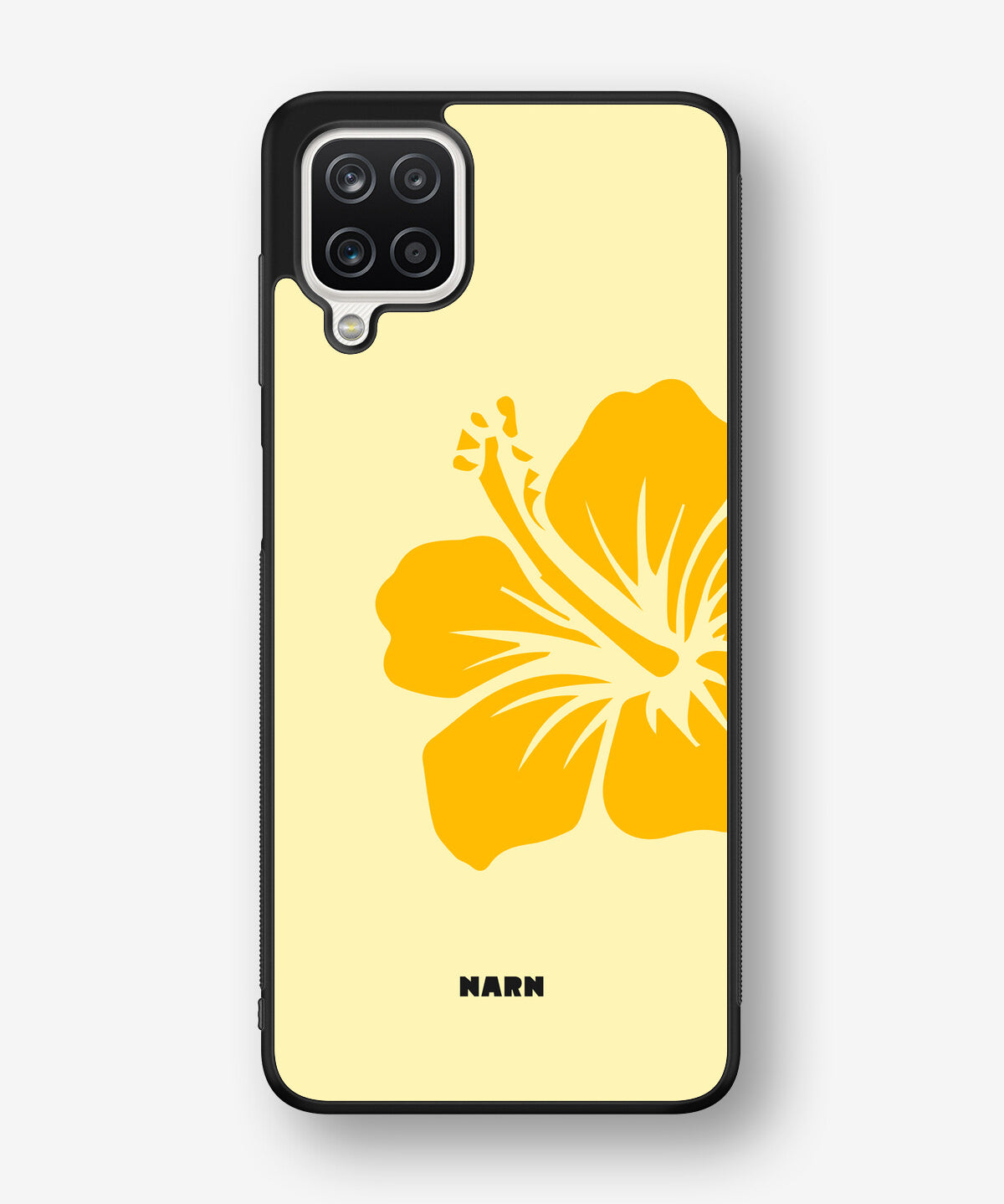 Samsung Galaxy A12 Hard Case – Golden Bloom - View 1