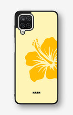 Samsung Galaxy A12 Hard Case – Golden Bloom - View 1
