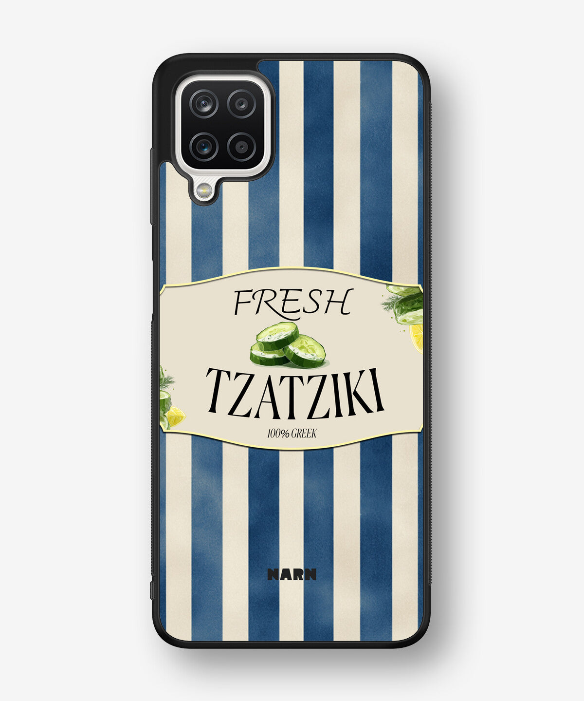 Samsung Galaxy A12 Hard Case – Greek Blues - View 1
