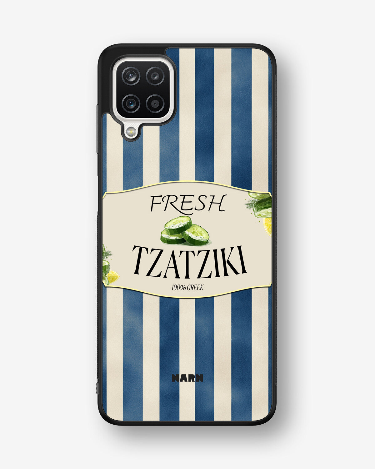 Samsung Galaxy A12 Hard Case – Greek Blues - View 1