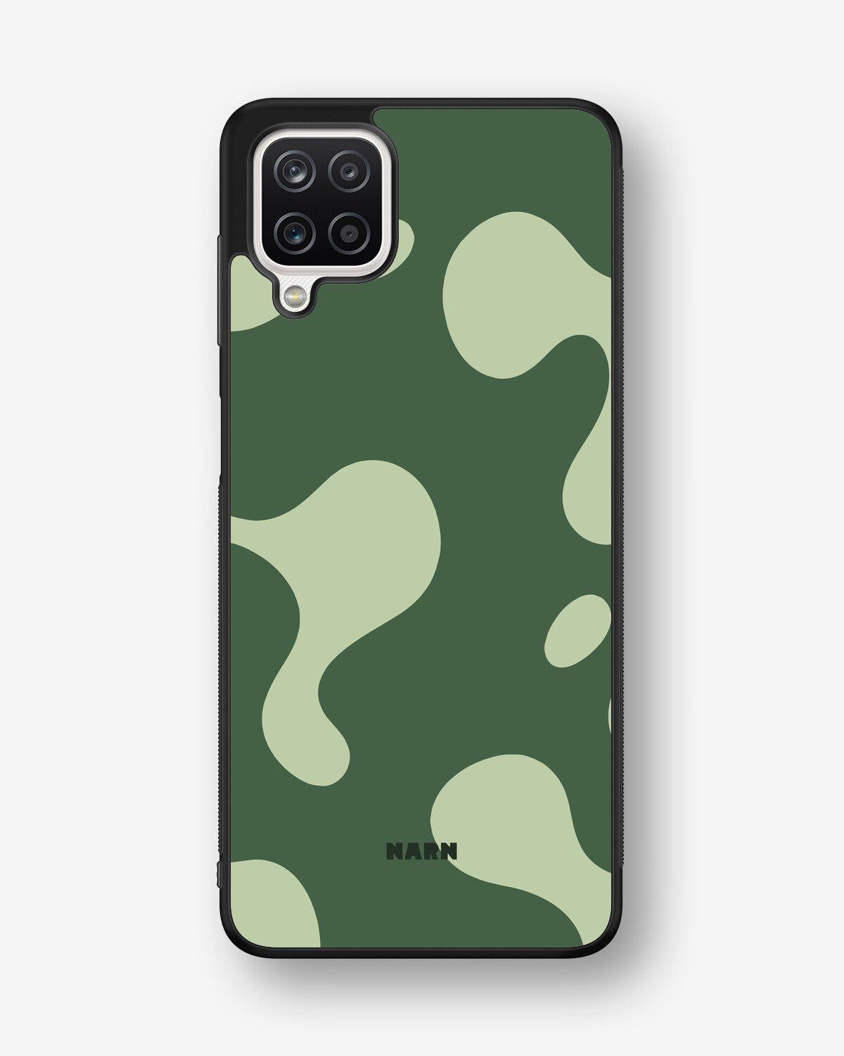 Samsung Galaxy A12 Hard Case – Green Blend - View 1