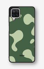 Samsung Galaxy A12 Hard Case – Green Blend - View 1