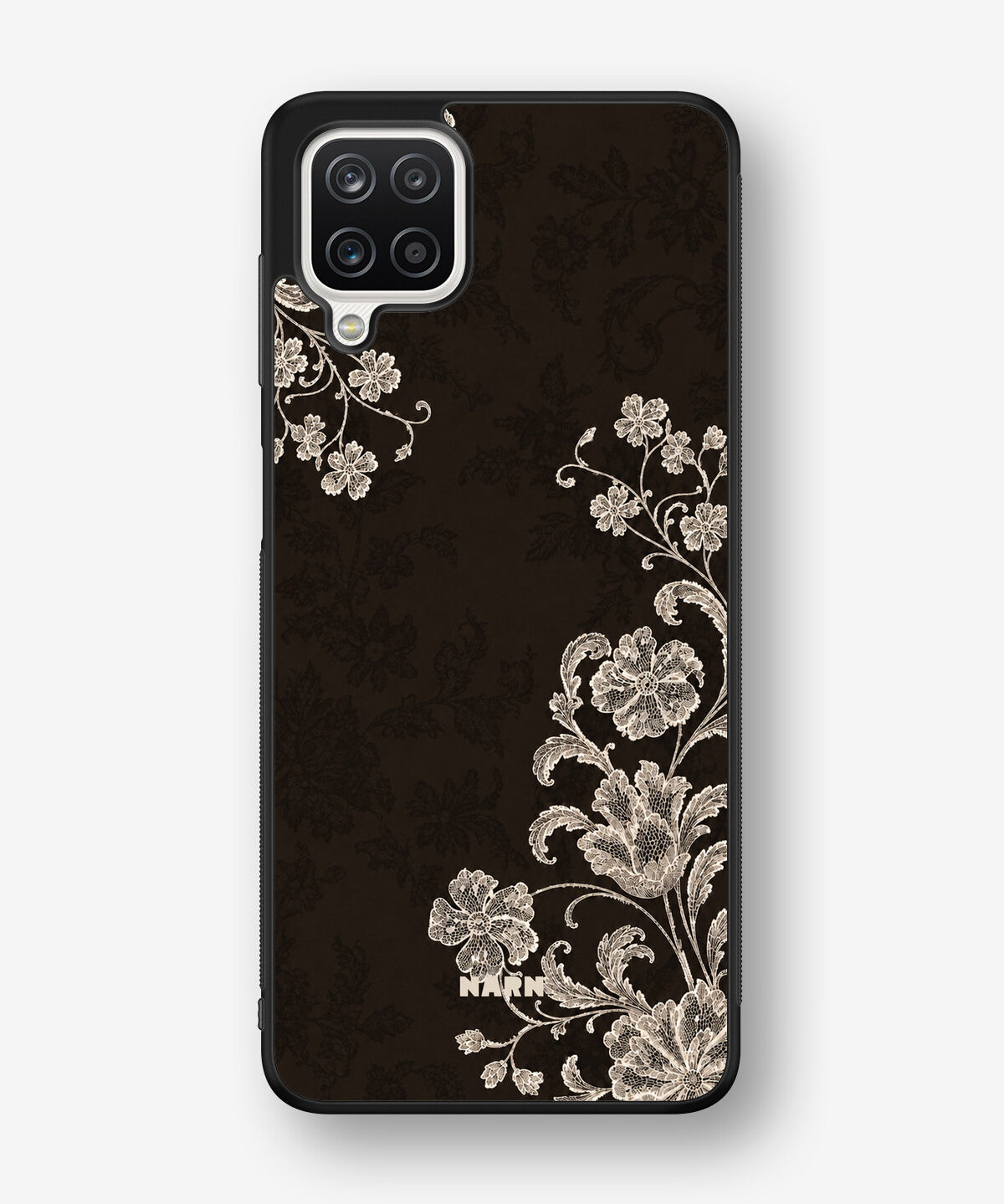 Samsung Galaxy A12 Hard Case – Ivory Bloom - View 1