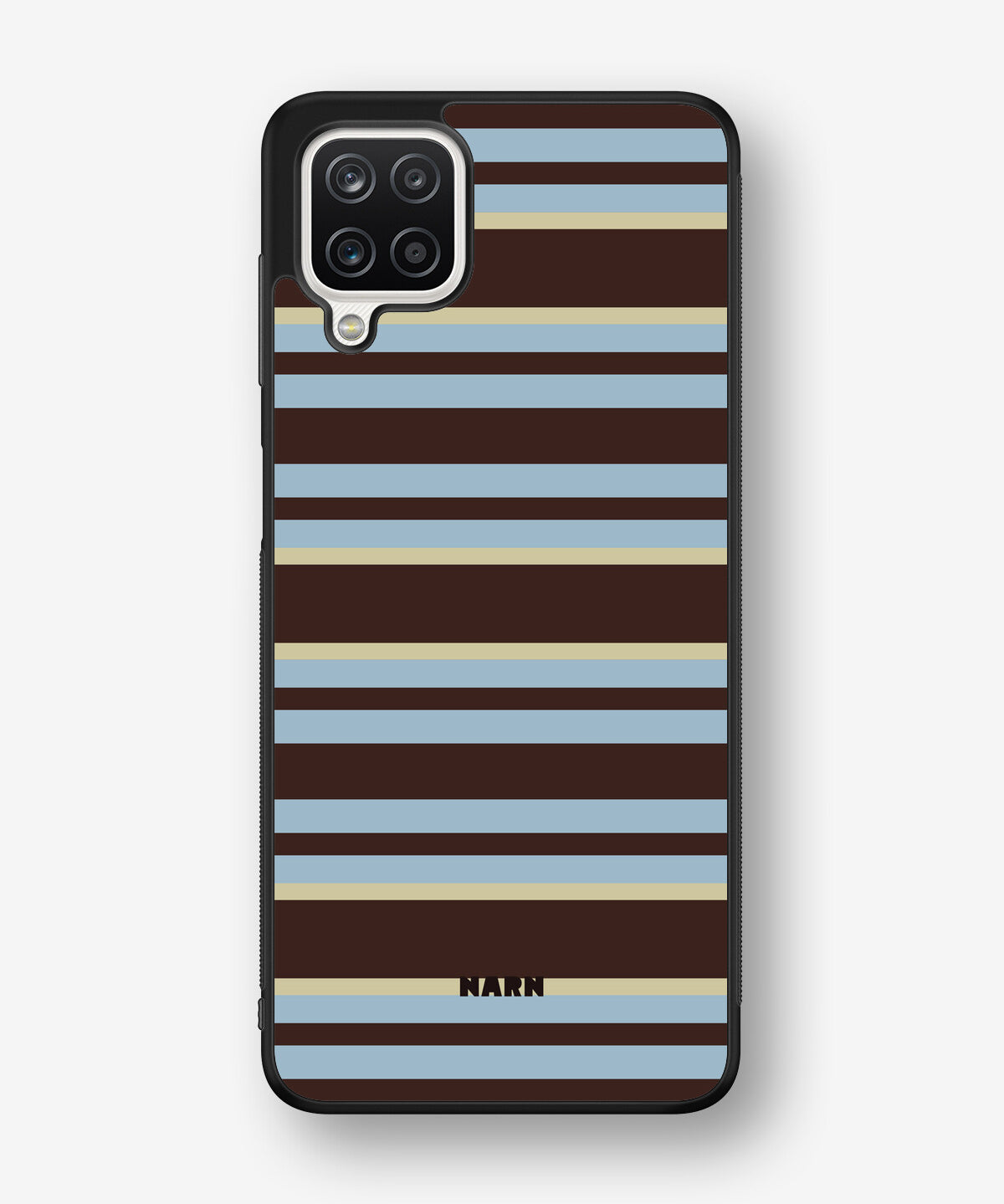 Samsung Galaxy A12 Hard Case – Latte Lines - View 1
