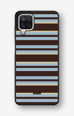 Samsung Galaxy A12 Hard Case – Latte Lines - View 1