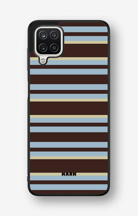 Samsung Galaxy A12 Hard Case – Latte Lines - View 1