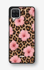 Samsung Galaxy A12 Hard Case – Leopard Flower - View 1