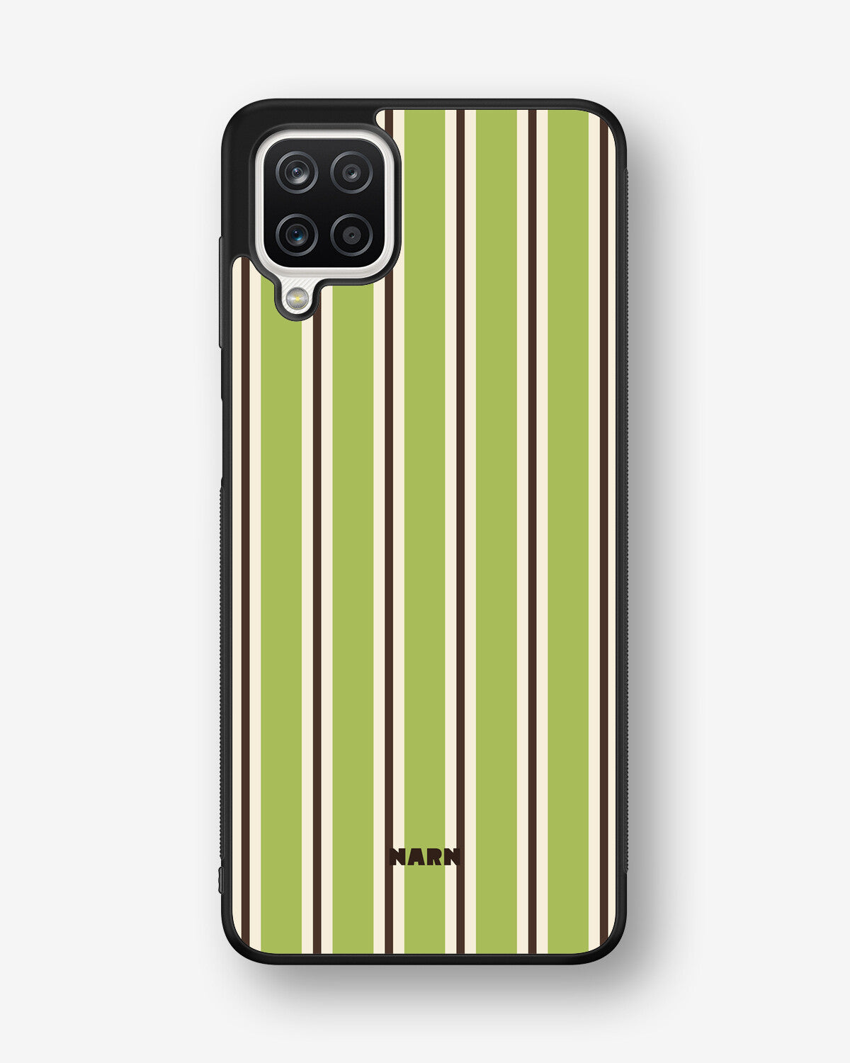 Samsung Galaxy A12 Hard Case – Matcha Lines - View 1