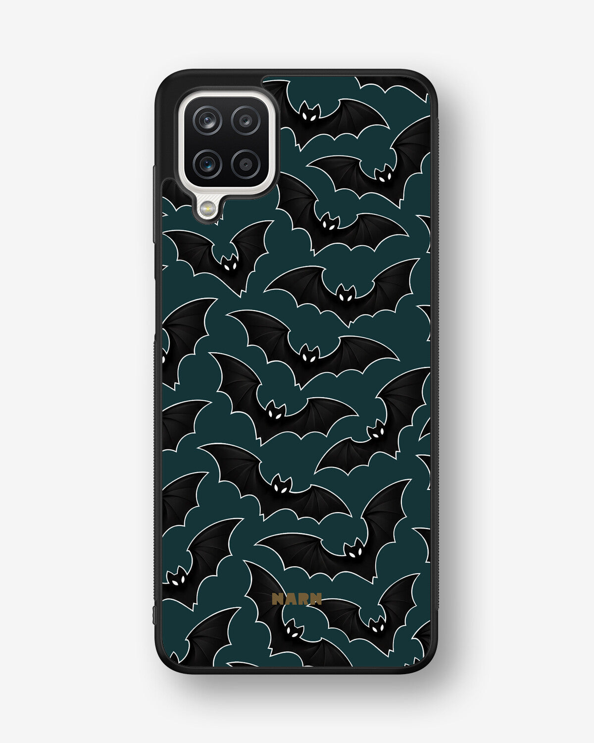 Samsung Galaxy A12 Hard Case – Midnight Bats - View 1