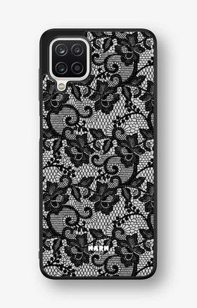Samsung Galaxy A12 Hard Case – Midnight Lace - View 1